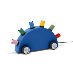 Super Blue Table Light USA 110 Voltios, de Martine Bedin para Memphis Milano Coll.