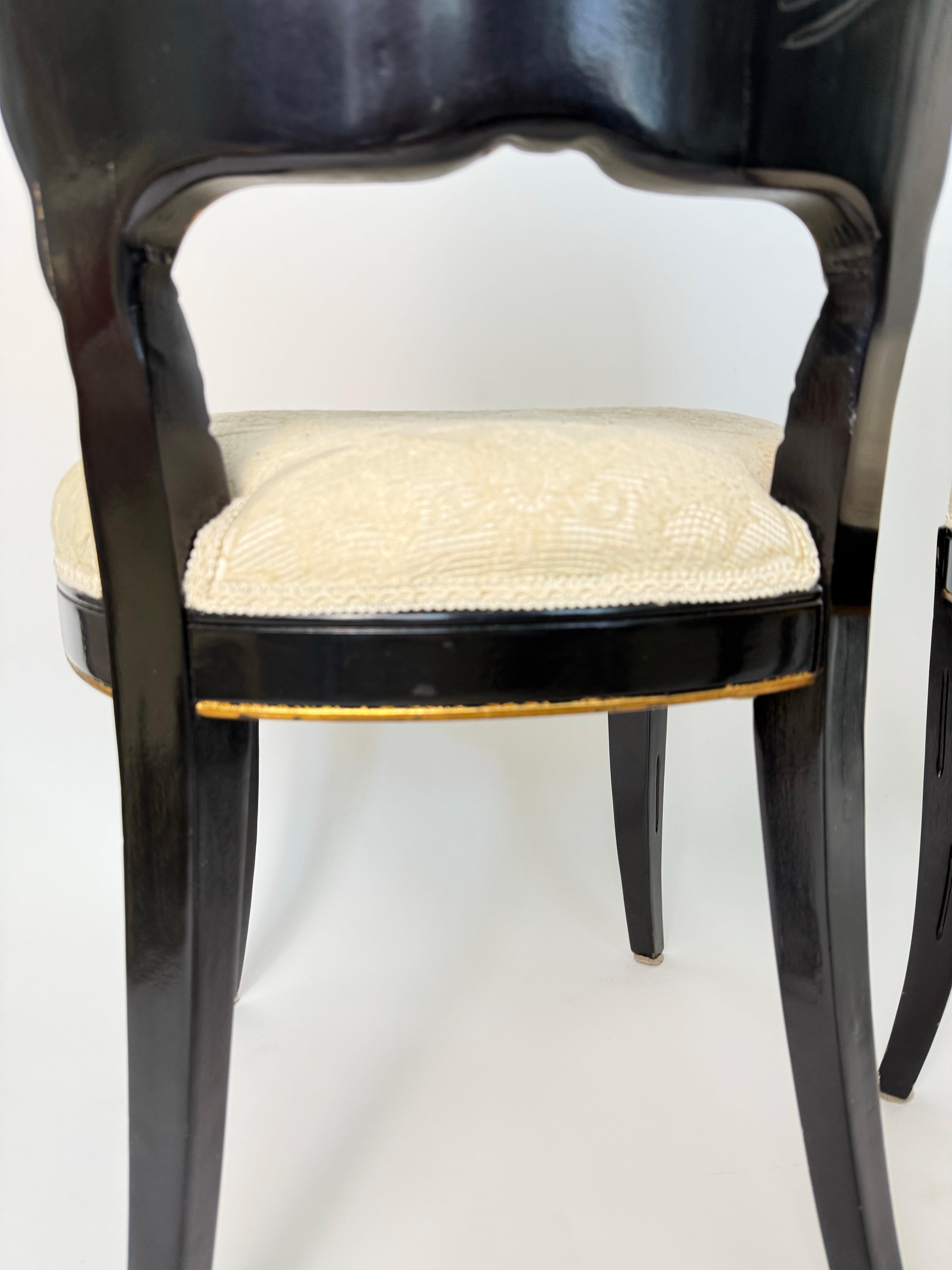 Super Chic Clamshell Dining Chairs For Sale 6
