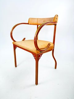 Super Chic Pair of Art Deco Lounge Chairs by John Van Koert Cymball Line