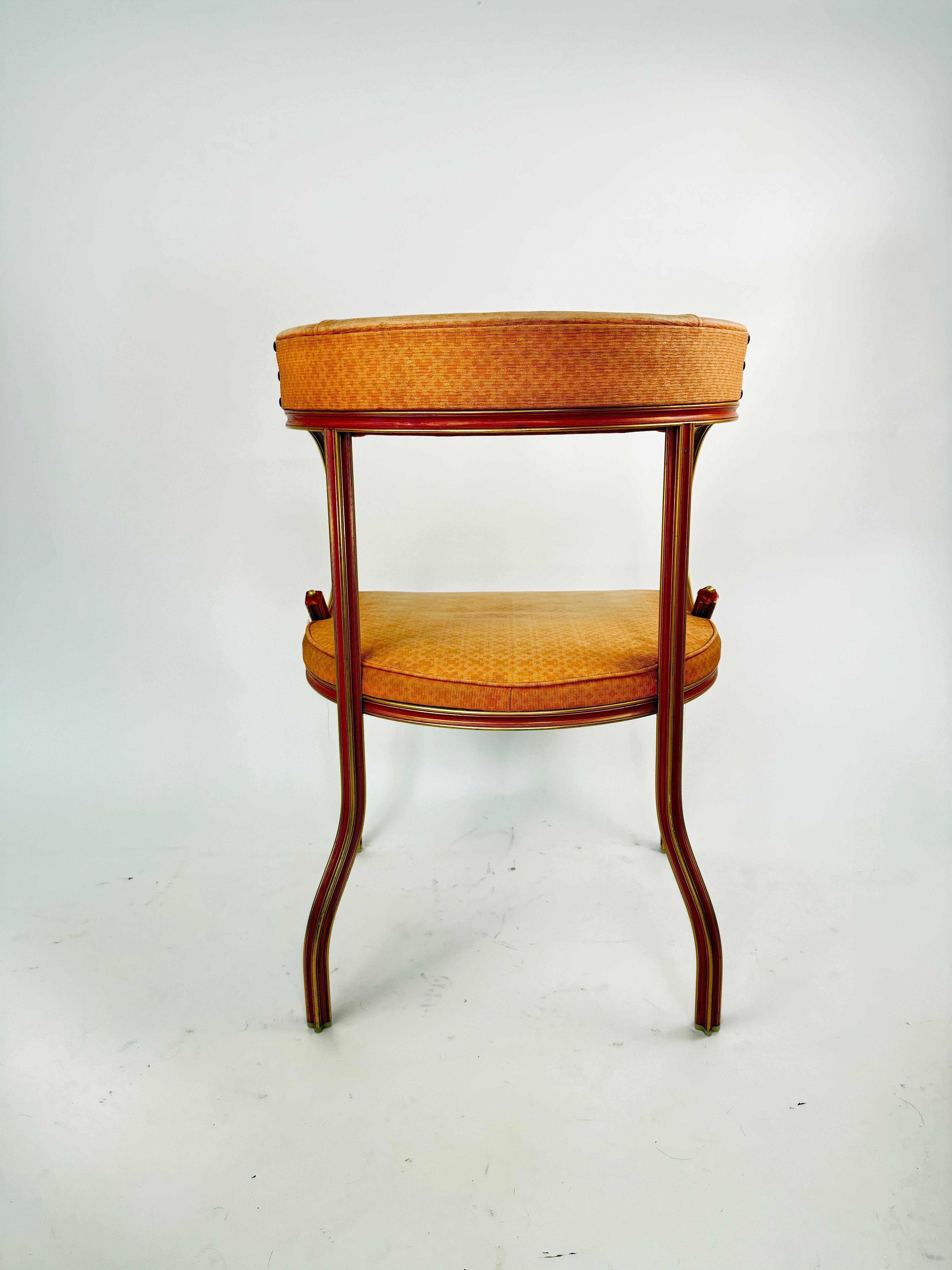 Super Chic Pair of Art Deco Lounge Chairs by John Van Koert Cymball Line in vendita 1