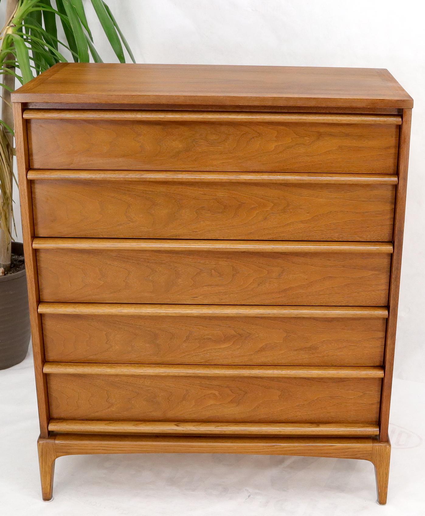 light walnut chest of drawers
