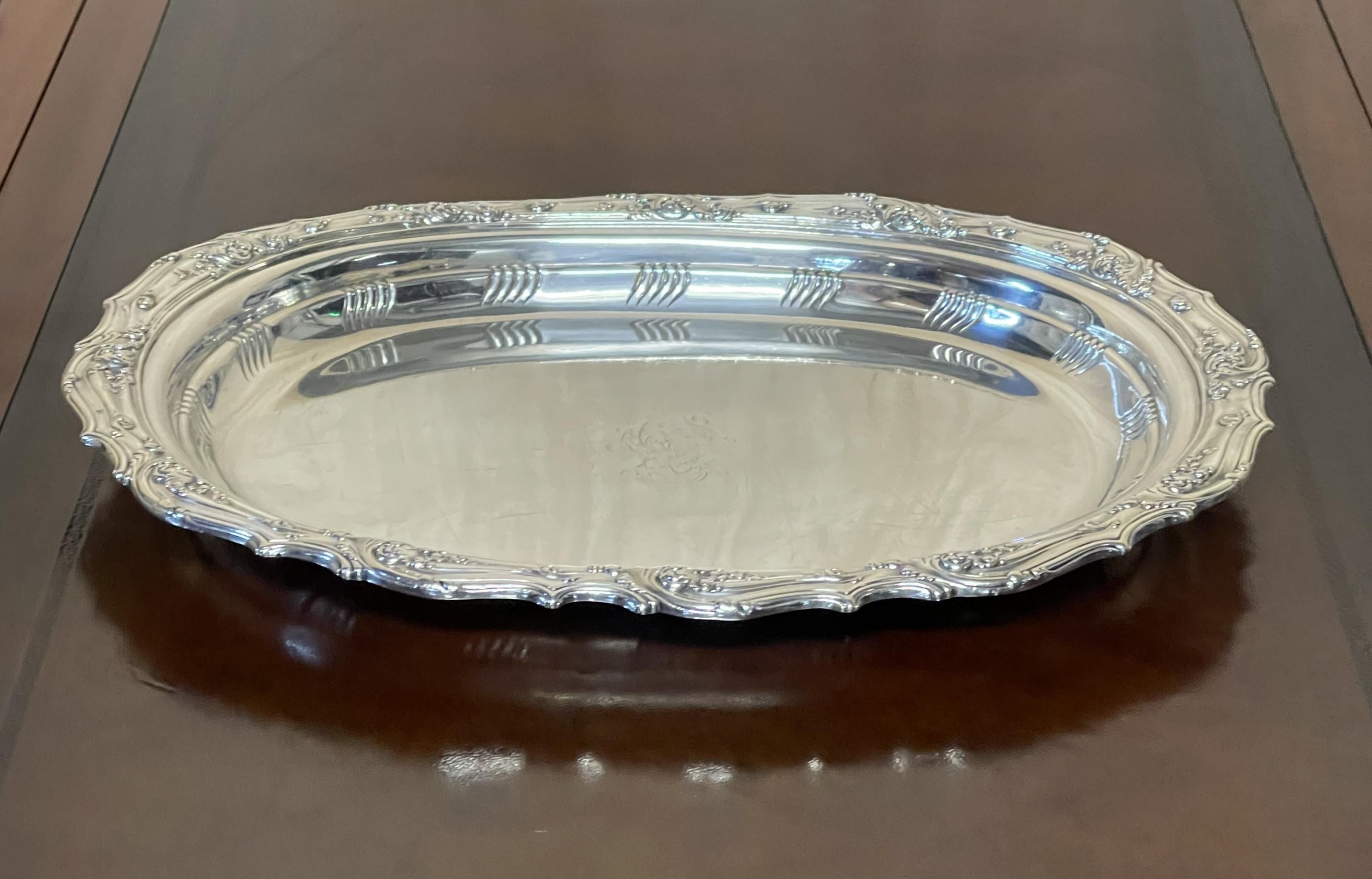 Super Collectable World Fair Chicago 1893 Antique Tiffany & Co. Sterling Tray For Sale 10