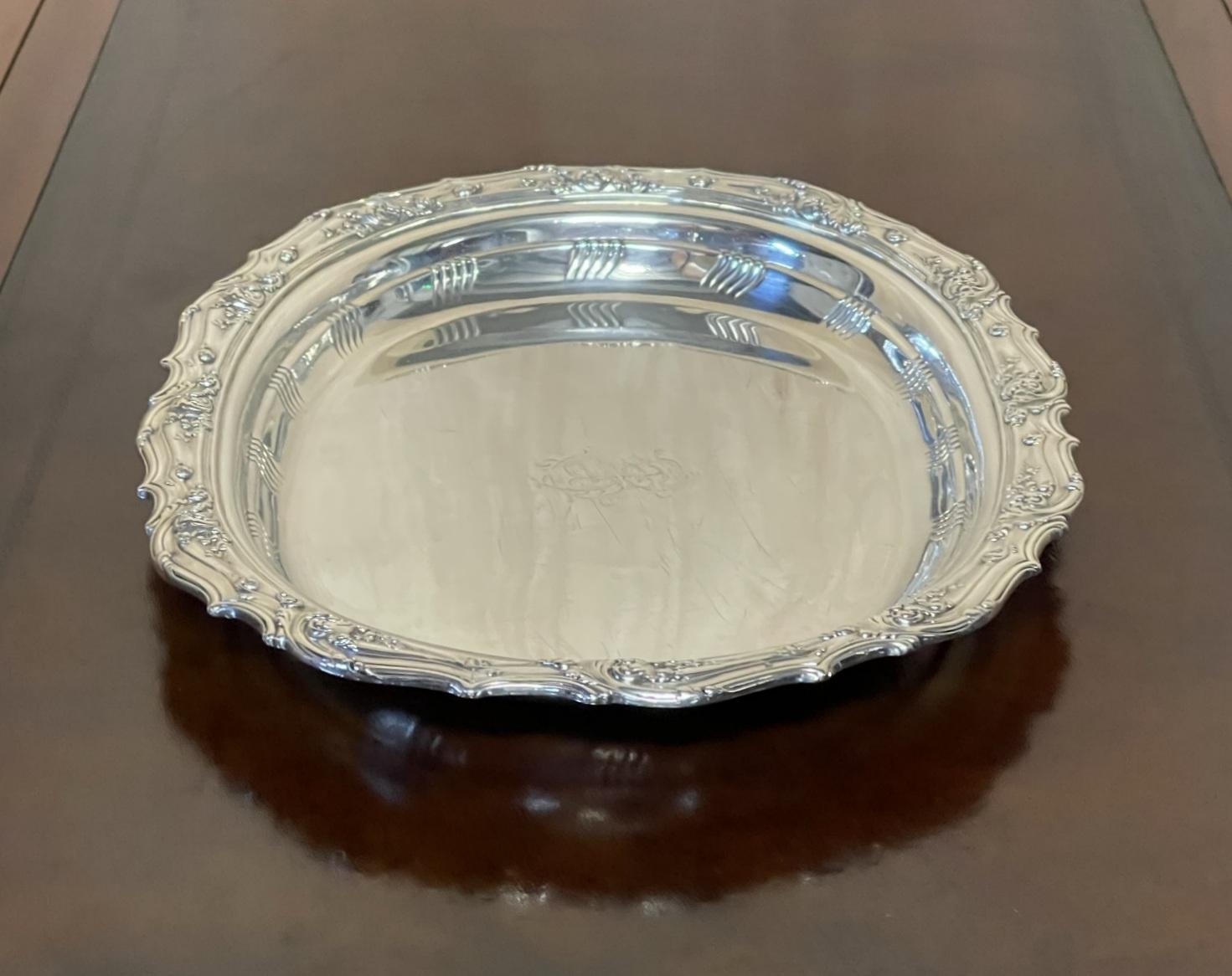 Super Collectable World Fair Chicago 1893 Antique Tiffany & Co. Sterling Tray For Sale 11
