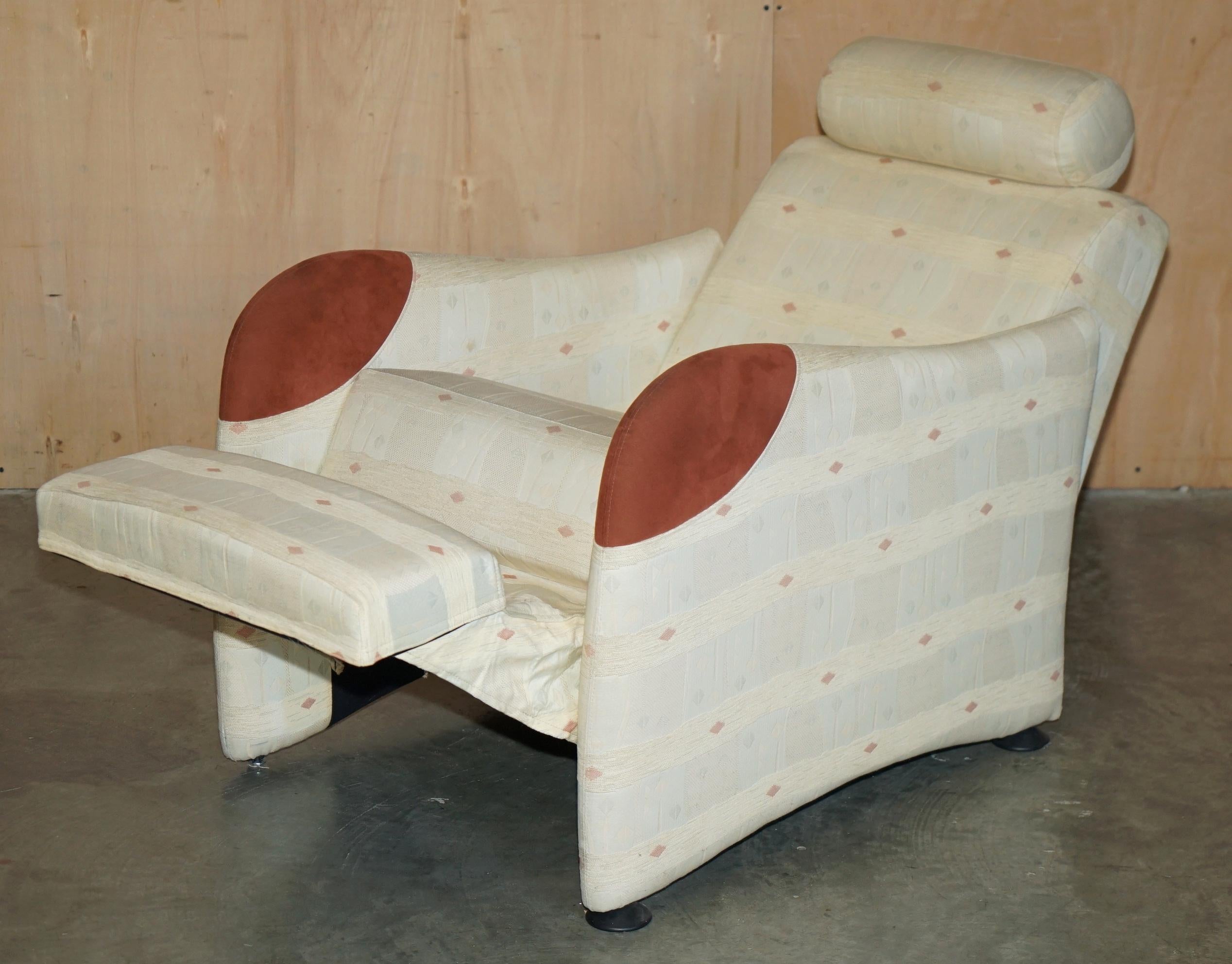 SUPER COMODO Ligne Roset MODERNISTA FRANCESE PETITE SIESTE RECLINER BRACCIALETTO in vendita 5