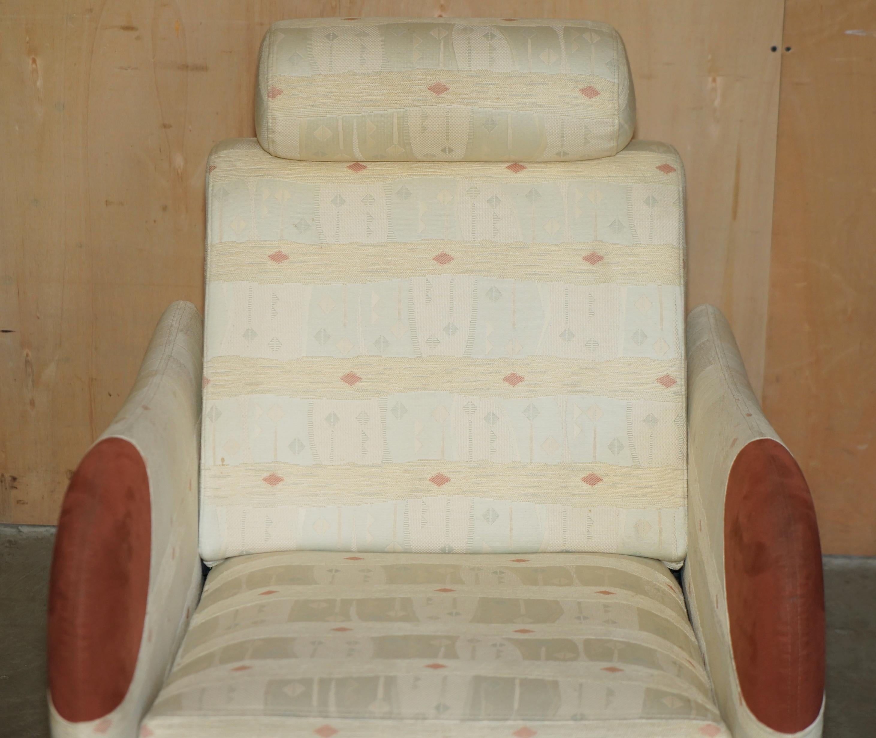 Mid-Century moderno SUPER COMODO Ligne Roset MODERNISTA FRANCESE PETITE SIESTE RECLINER BRACCIALETTO in vendita