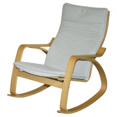 POLTRONA ROCKING SUPER COMODA A PREZZO ECONOMICO CON TELAIO IN PIOMBO PIEGATO