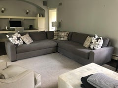 Super Comfy Family Room Sectional Sofa