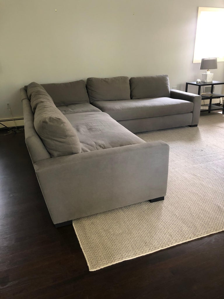 Super Comfy Family Room Sectional Sofa at 1stDibs super comfy sectional, super comfy sofas