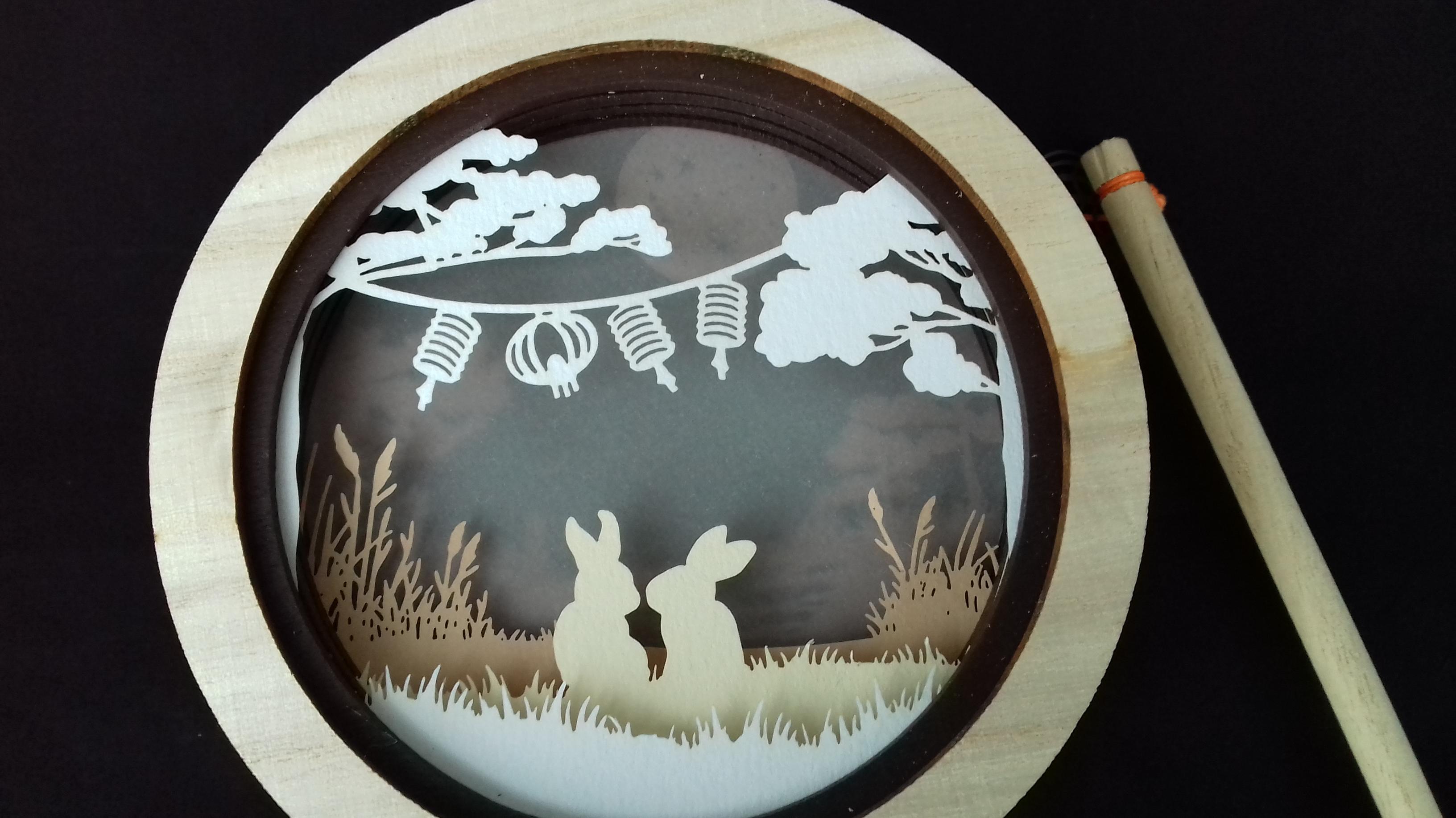 Super Cute Hermès Wooden Lantern Rabbits Horse Night Light for Baby 4