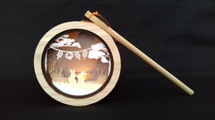 Super Cute Hermès Wooden Lantern Rabbits Horse Night Light for Baby