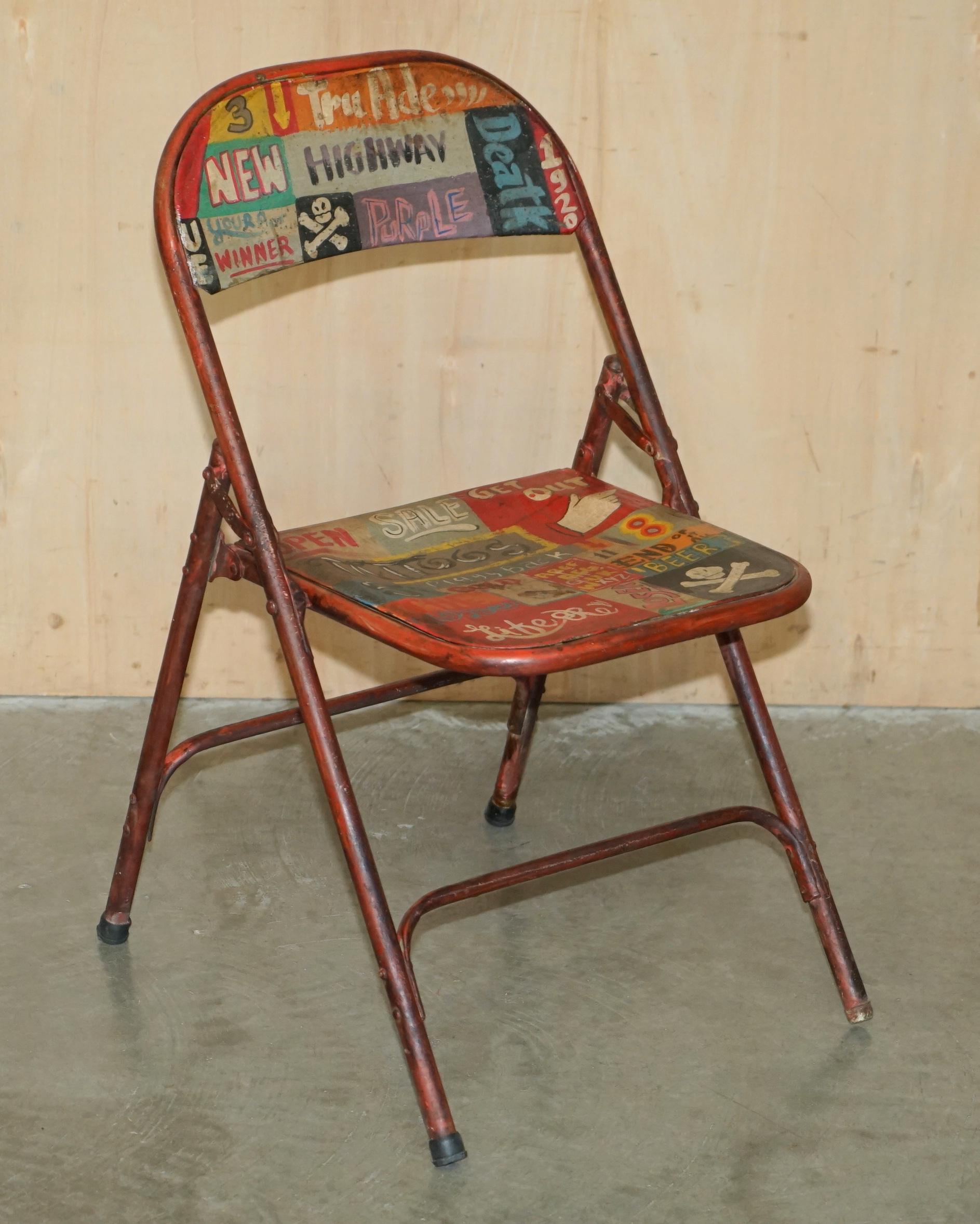 Royal House Antiques

Royal House Antiques freut sich, dieses schöne Paar industrieller amerikanischer Patroliana-Klappstühle zum Verkauf anbieten zu können.

Bitte beachten Sie die Liefergebühr aufgeführt ist nur ein Leitfaden, es deckt innerhalb