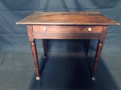Super Early Continental Oak Side Table or Nightstand
