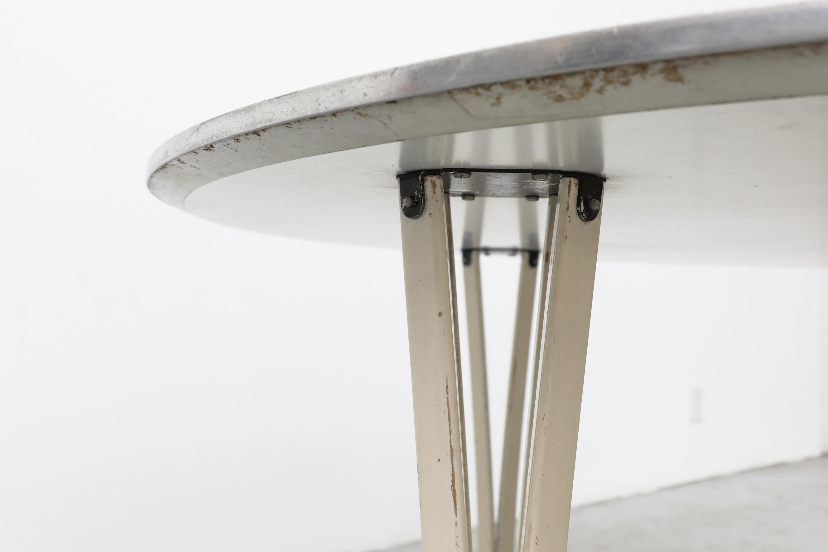 Super Elipse Dining Table by Piet Hein & Bruno Mathsson for Fritz Hansen For Sale 6
