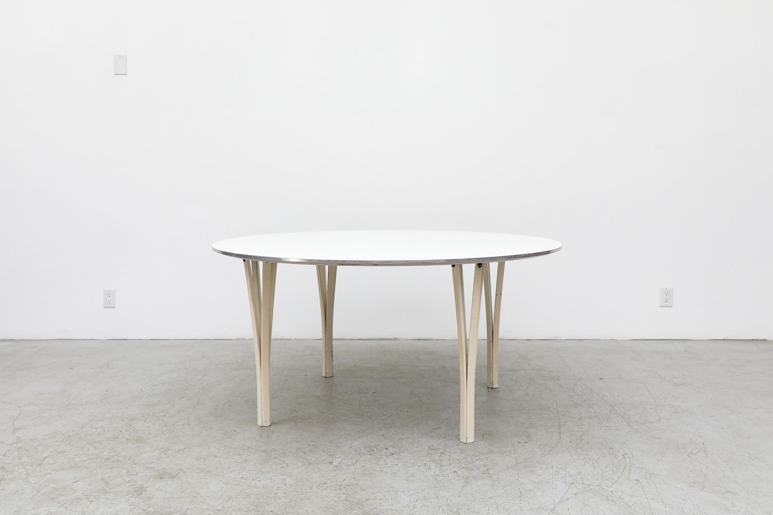 Mid-Century Modern Superbe table à manger Elipse de Piet Hein & Bruno Mathsson pour Fritz Hansen en vente