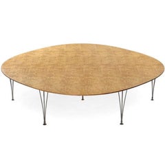 Super Ellipse' Conference or Dining Table by Piet Hein for Bruno Mathsson
