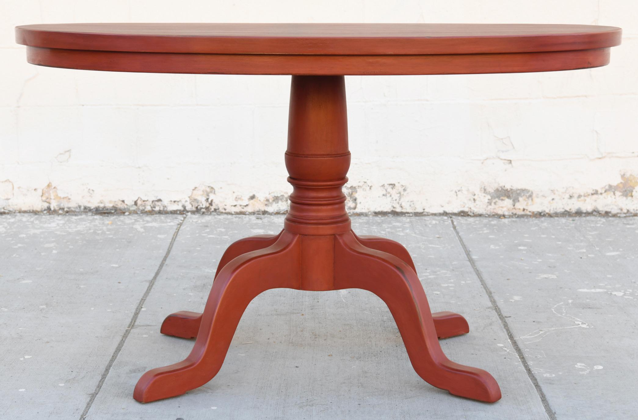 custom dining tables orange
