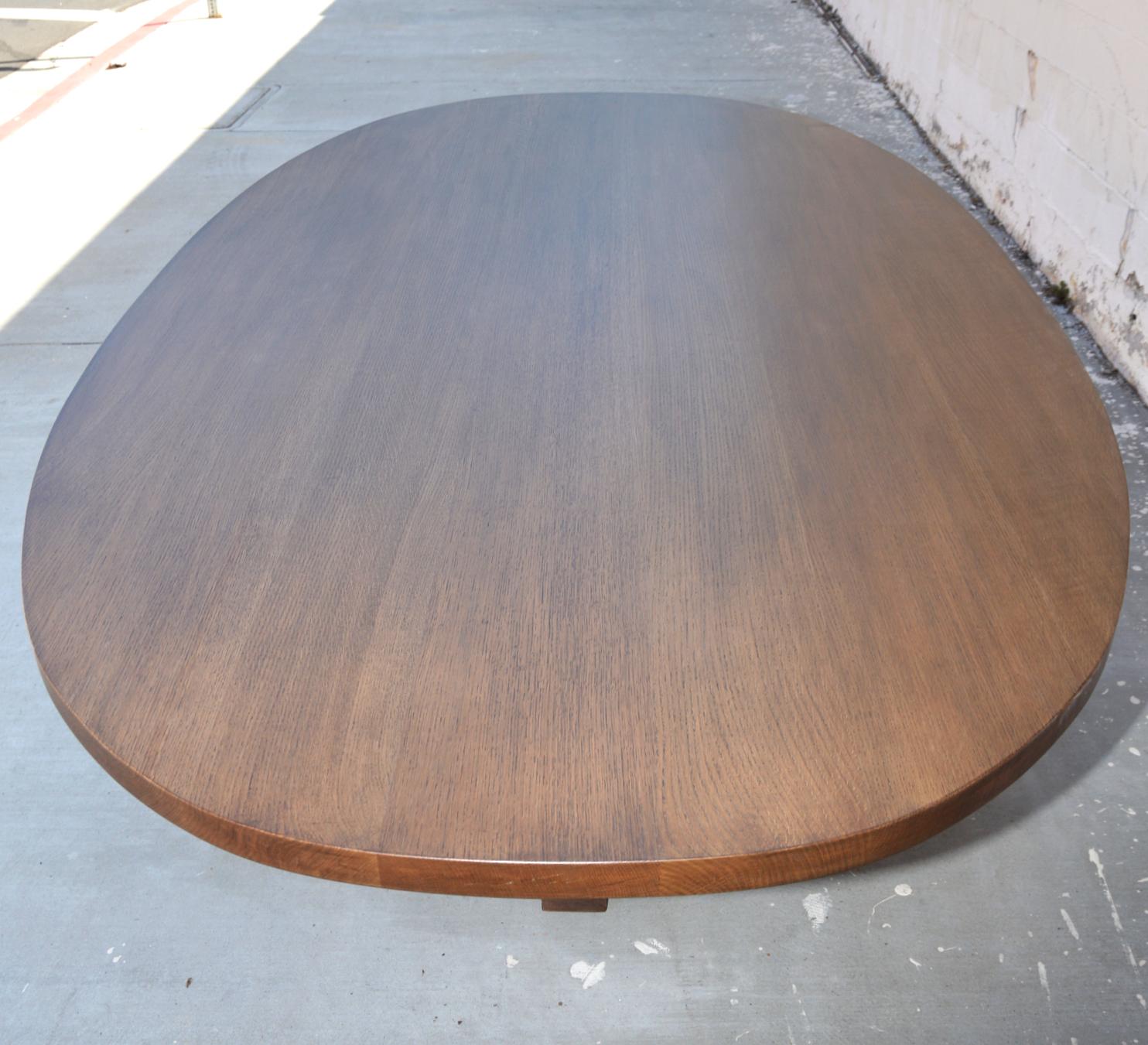 American Hilda Dining Table Made from Rift Sawn Oak  For Sale