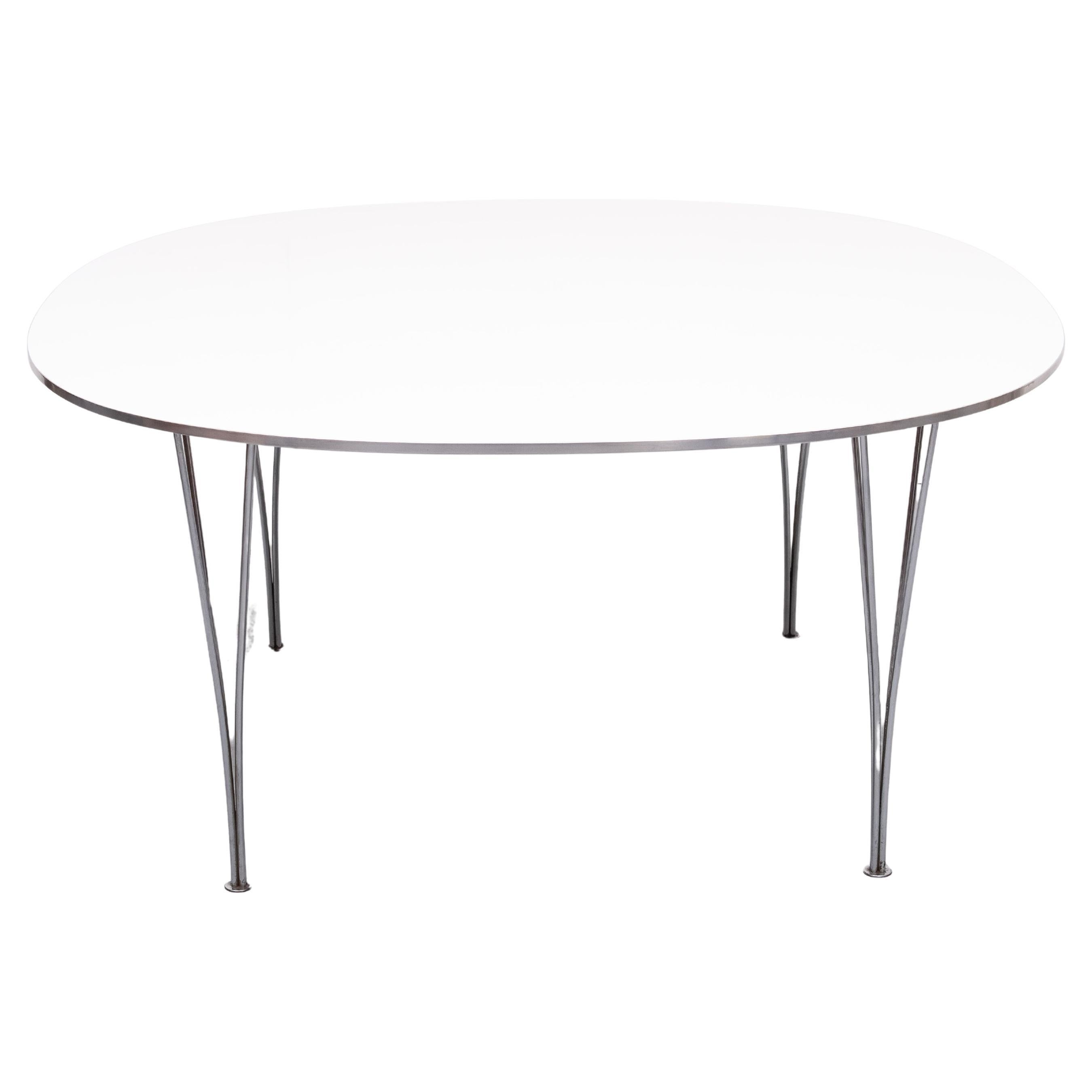 Danish Super Elliptical Dining Table  for Fritz Hansen For Sale