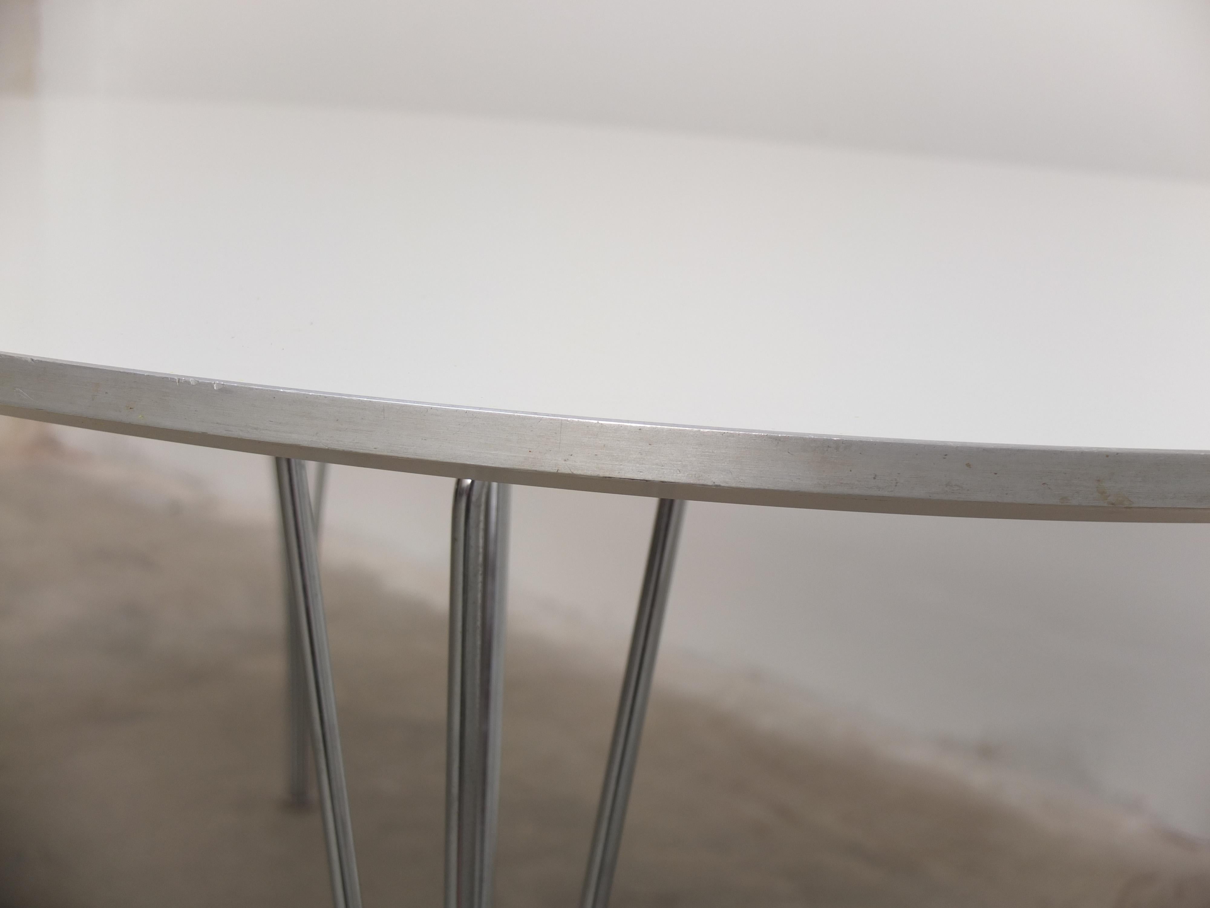 Table « Super-Elliptical » de Piet Hein & Bruno Mathsson pour Fritz Hansen, années 1960 3