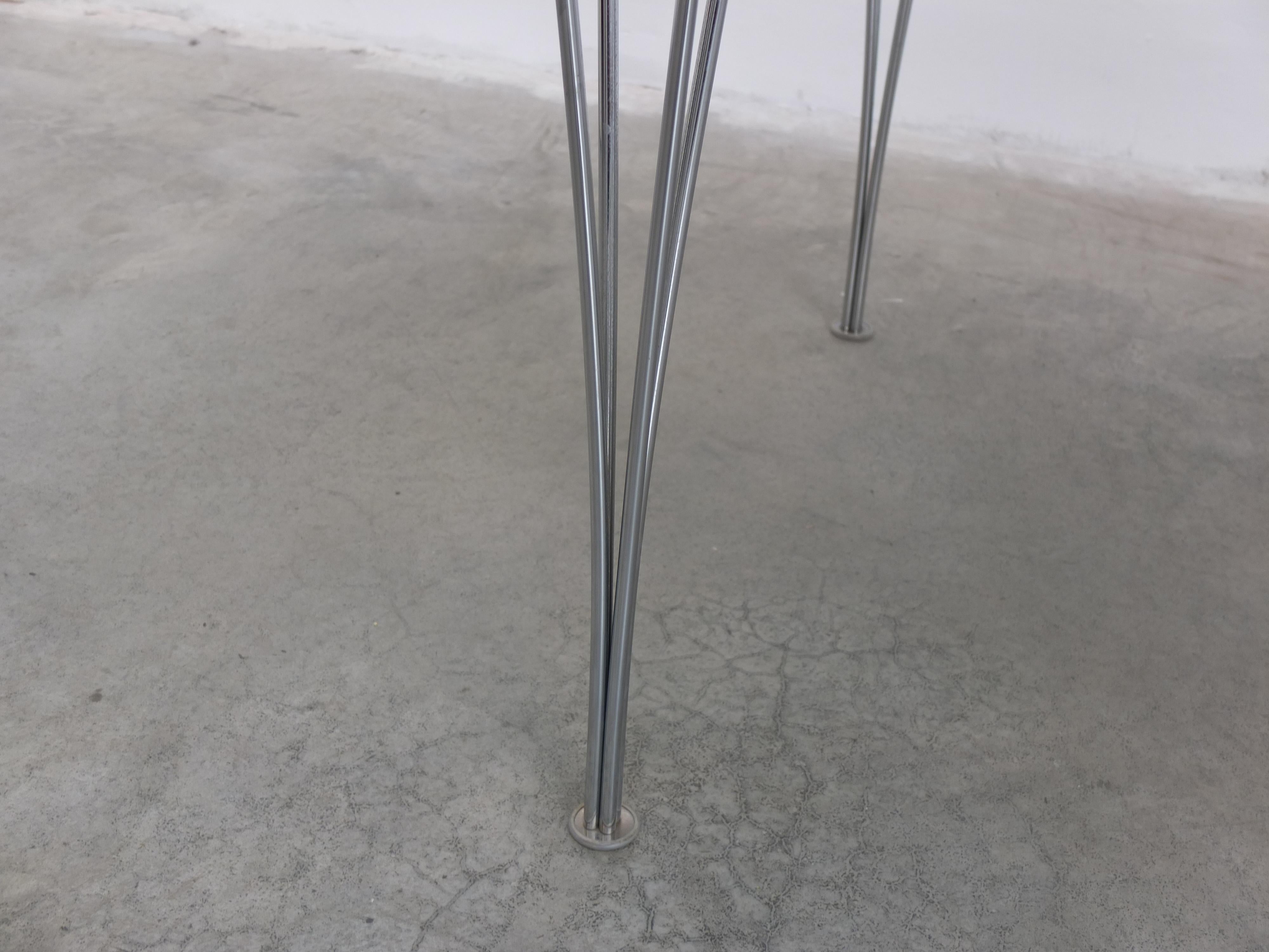 Aluminium Table « Super-Elliptical » de Piet Hein & Bruno Mathsson pour Fritz Hansen, années 1960