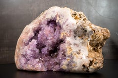 Super Extra Pink & Purple Amethyst Geode with Sparkling Druzy