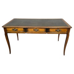 Super French Oak Partners Library Desk