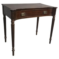 Antique Super Georgian Mahogany Side Table