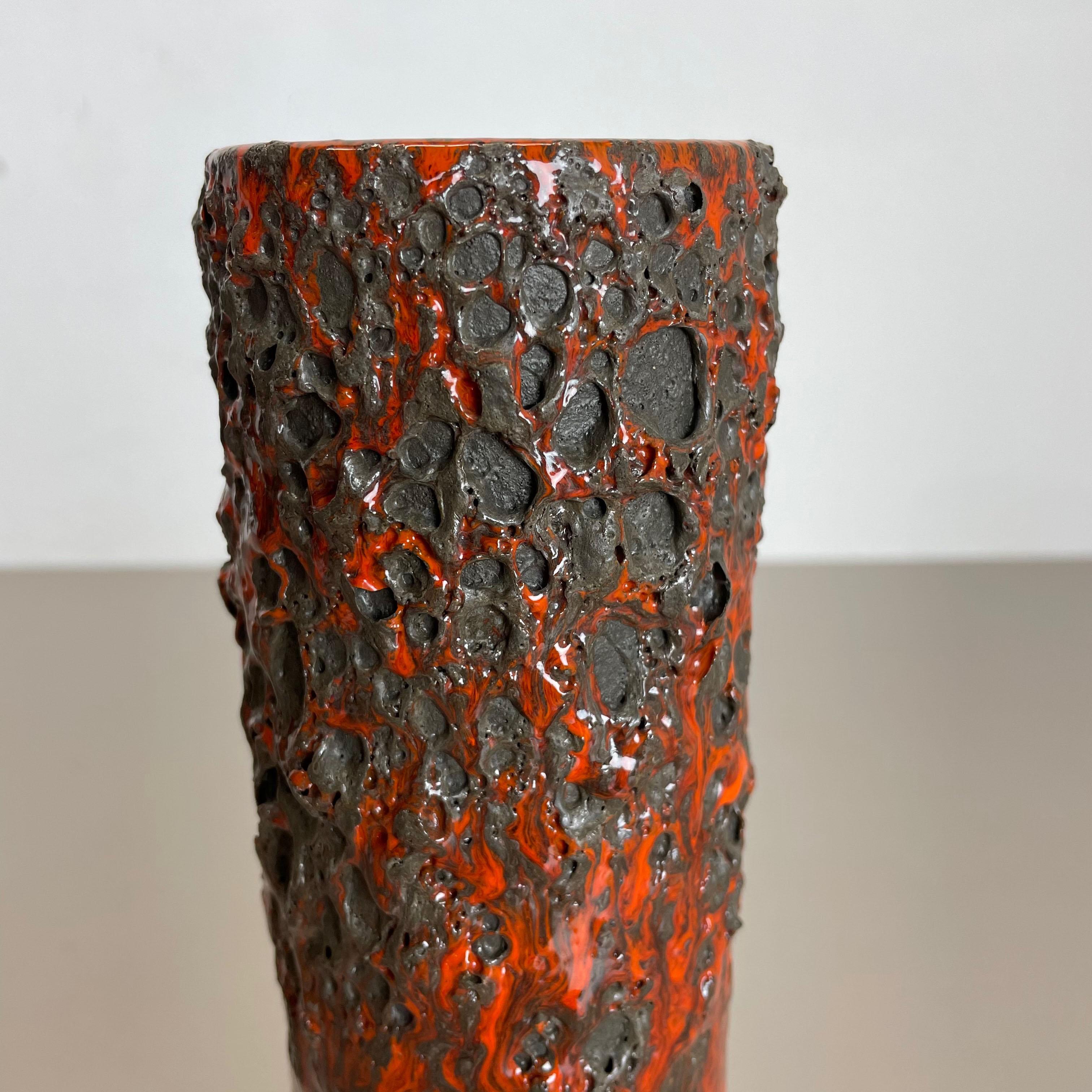 Super Glaze Ceramic Studio Pottery Vase Objects by Otto Keramik, Germany 1970s For Sale 2