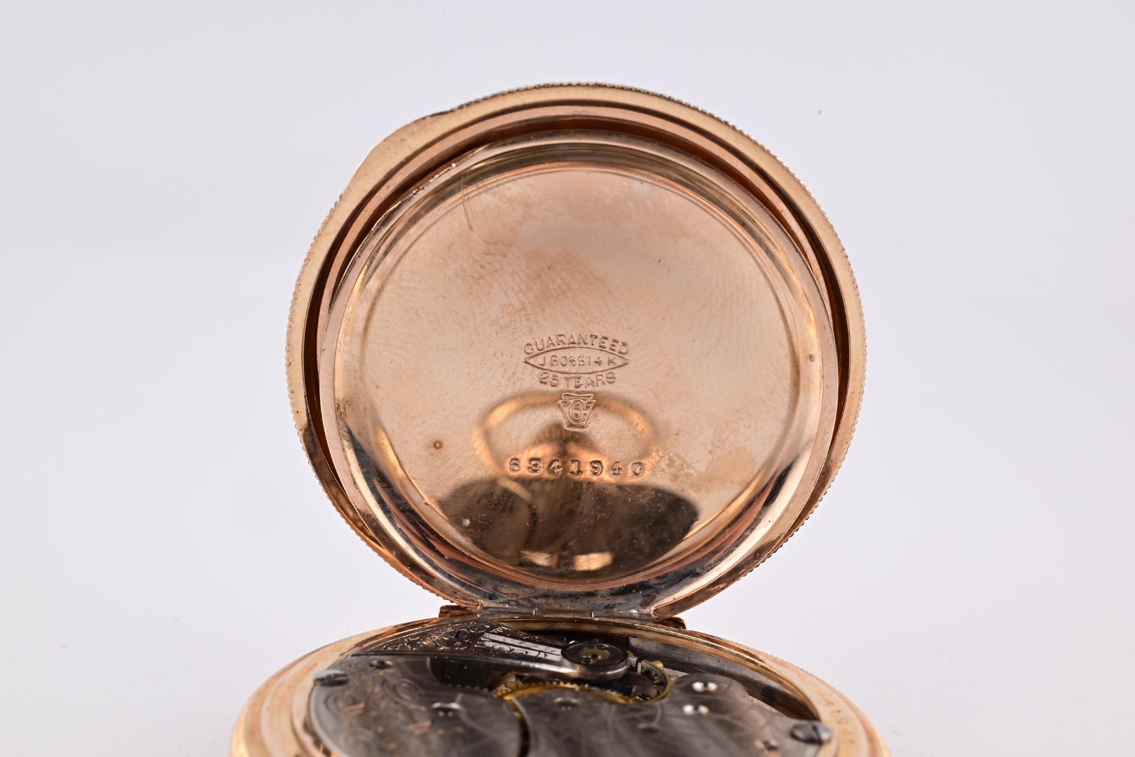 Super Gorgeous Waltham 14K Yellow Gold Pocket Watch 1894 J Grade 59.7 Grams 9