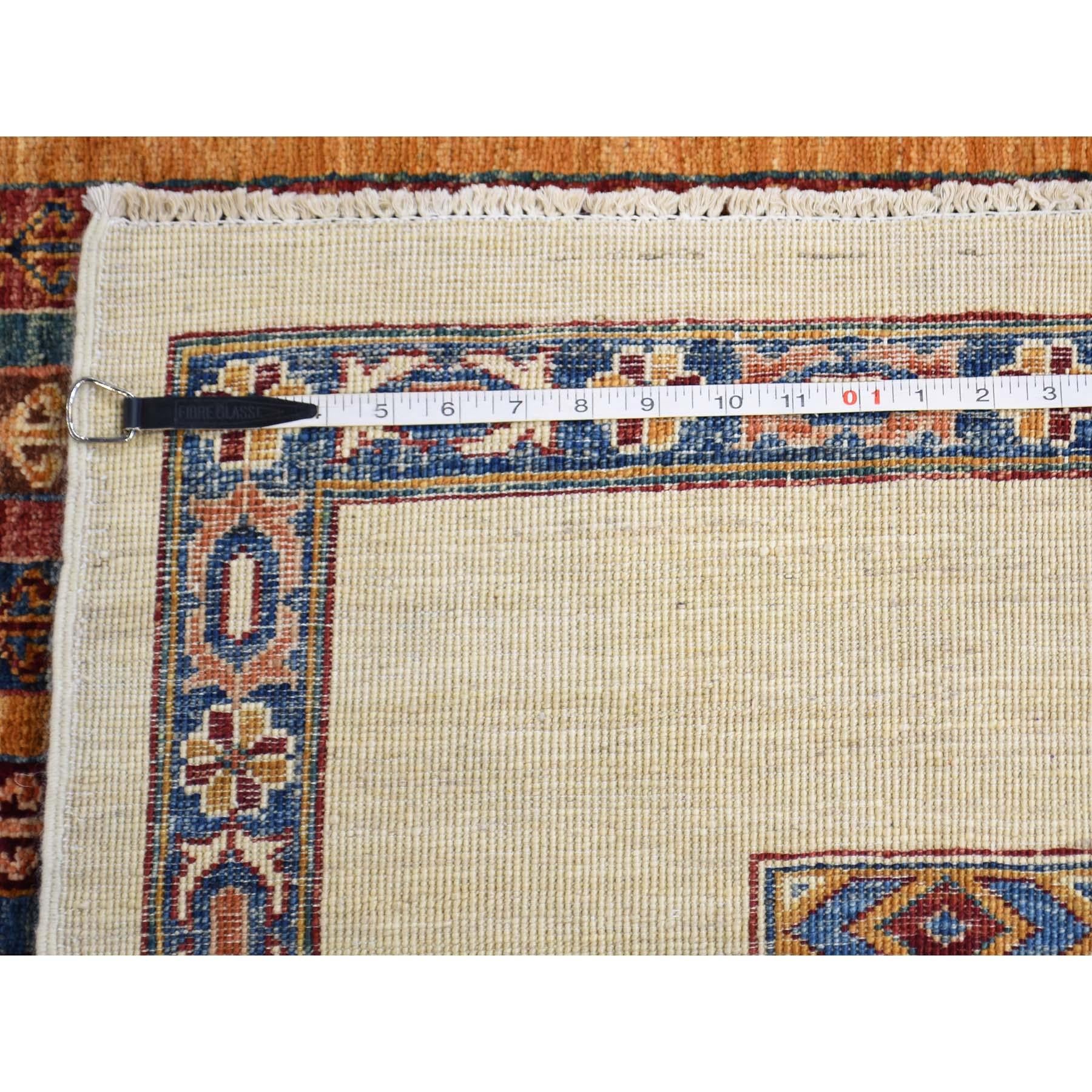 Super Kazak Shawl Design Hand Knotted Pure Wool Oriental Rug 5