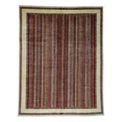 Super Kazak Shawl Design Hand Knotted Pure Wool Oriental Rug