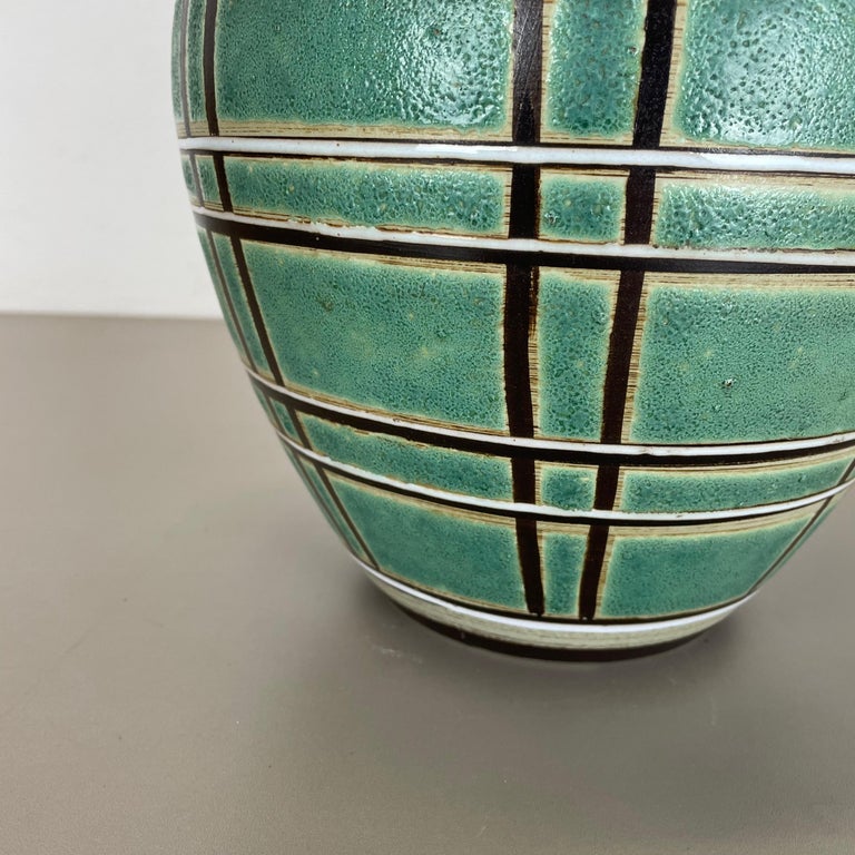 Super Large Ceramic Pottery Floor Vase by Marzi and Remy, Germany, 1960s For Sale at 1stDibs