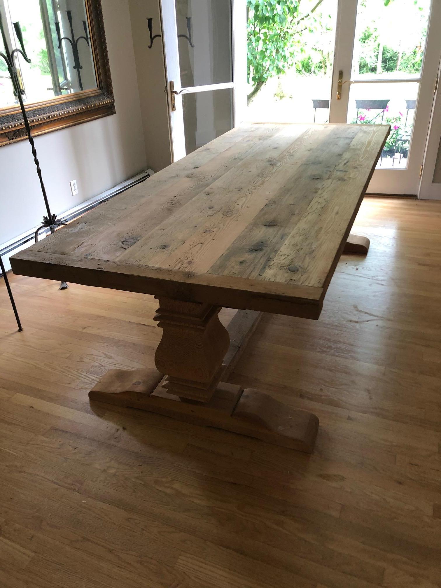 large farm table