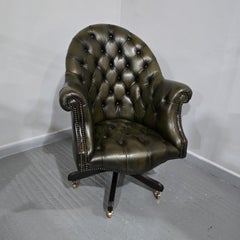 Super Leather Office Desk Chair
