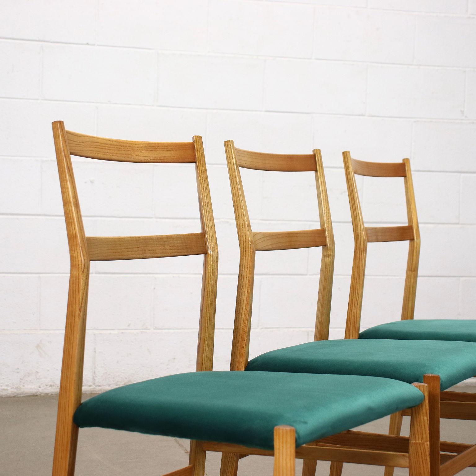 Mid-Century Modern Super Leggera Chairs by Giò Ponti for Cassina, 1970s