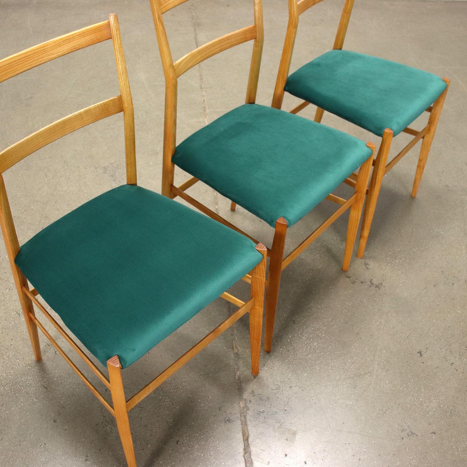 Super Leggera Chairs by Giò Ponti for Cassina, 1970s In Excellent Condition In Milano, IT