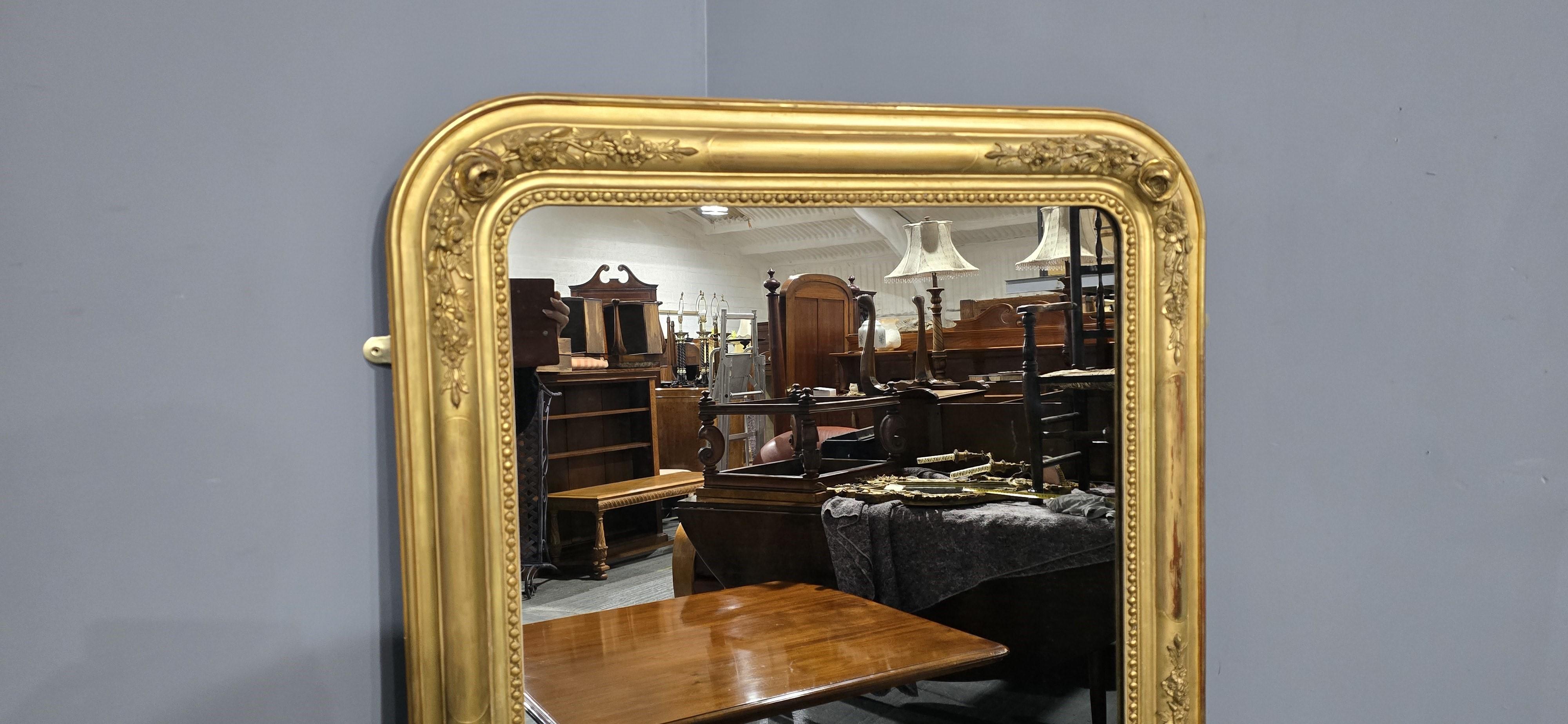 19th Century Super Louis XIV Pier Mirror For Sale