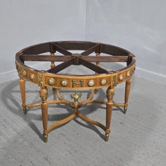 Super table basse en marbre et plaque de porcelaine