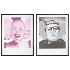 Retro Super Model #1 & #2 by KAWS