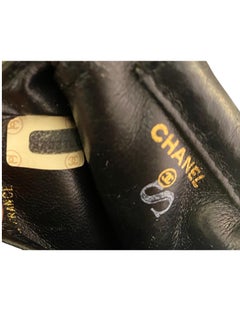 Super Nano 2.7 inches Mini 90s Chanel Green Velvet Crossbody bag