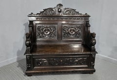 Super Oak Monks Hall Bench