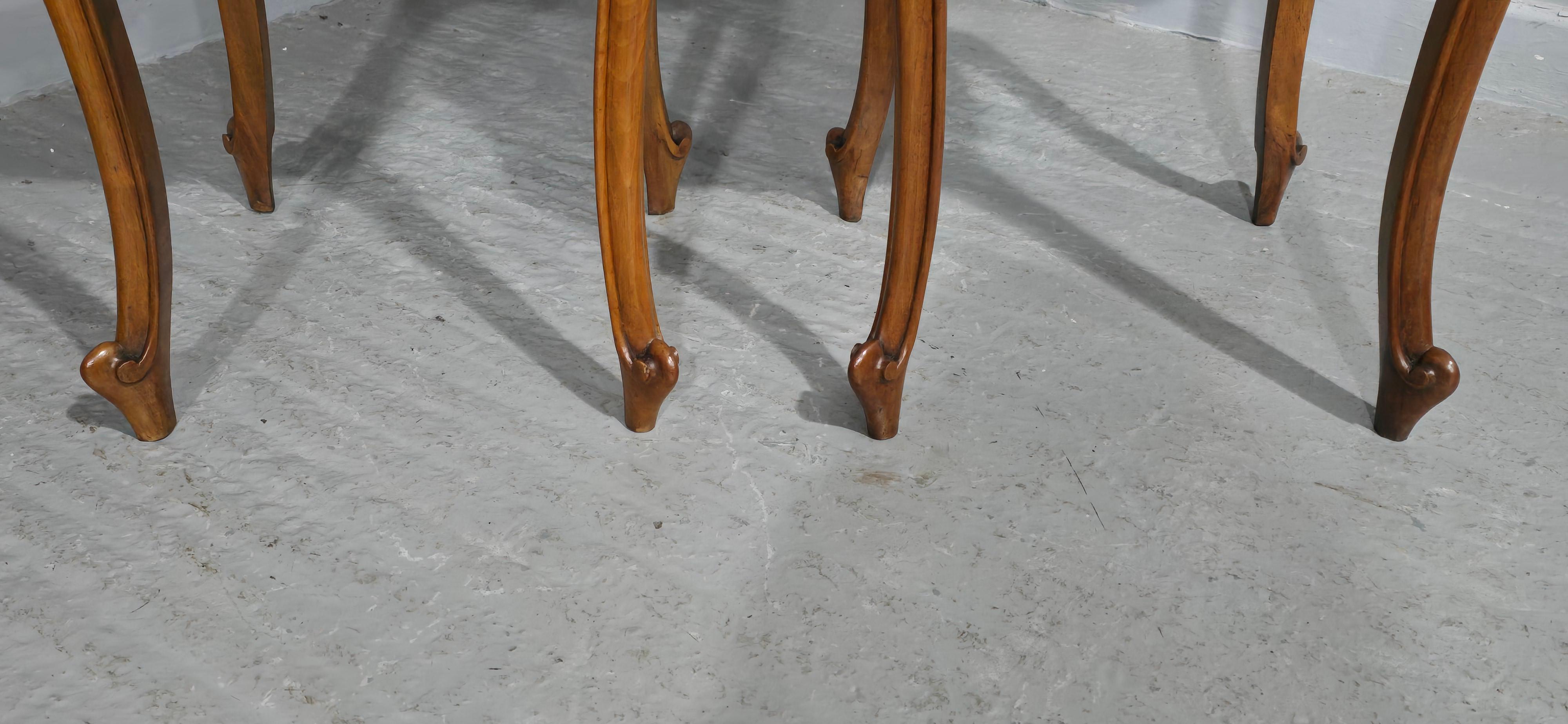 Super Pair French Bedside Lamp Cabinets en vente 2