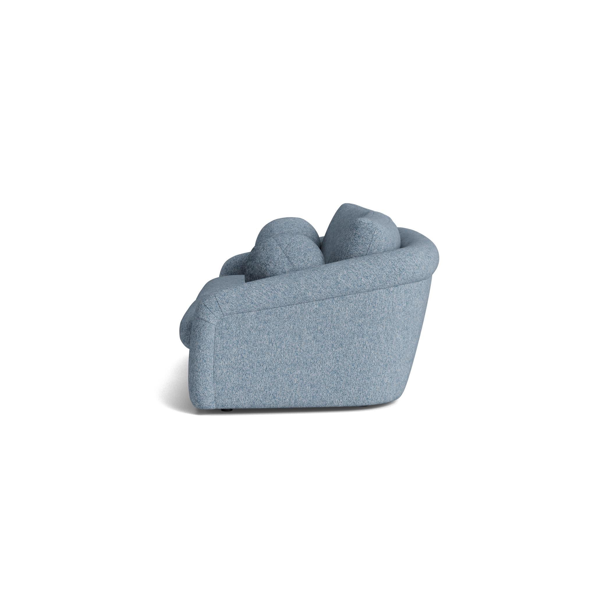 Super-plush Organic Modern Sofa in Kvadrat Vanir (Stoff) im Angebot