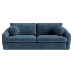 Super-plush Organic Modern Sofa in Maharam Passage