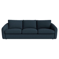 Super-plush Organic Modern Sofa in Performance Bouclé