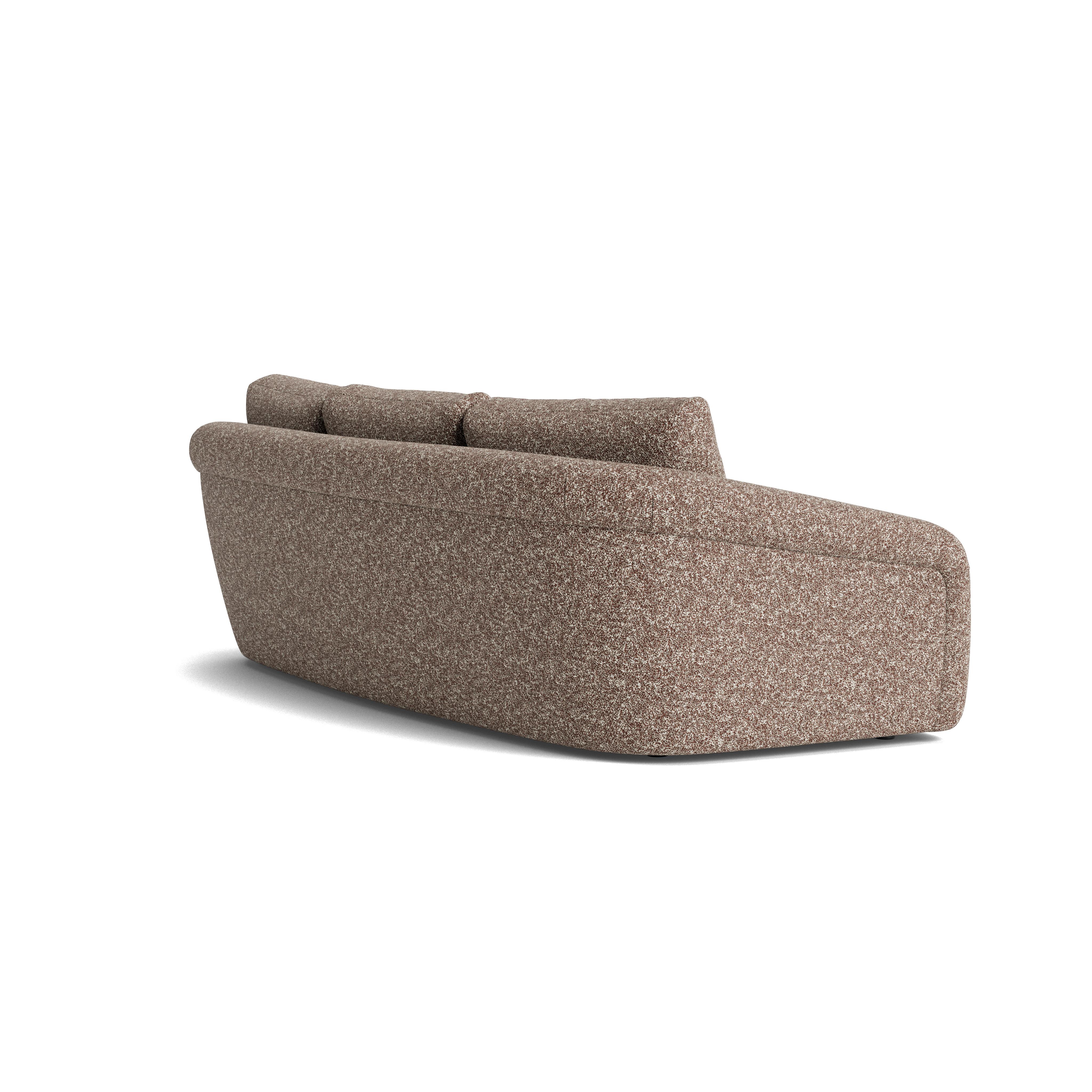 Americano Divano moderno organico e super soffice in Kvadrat Zero in vendita