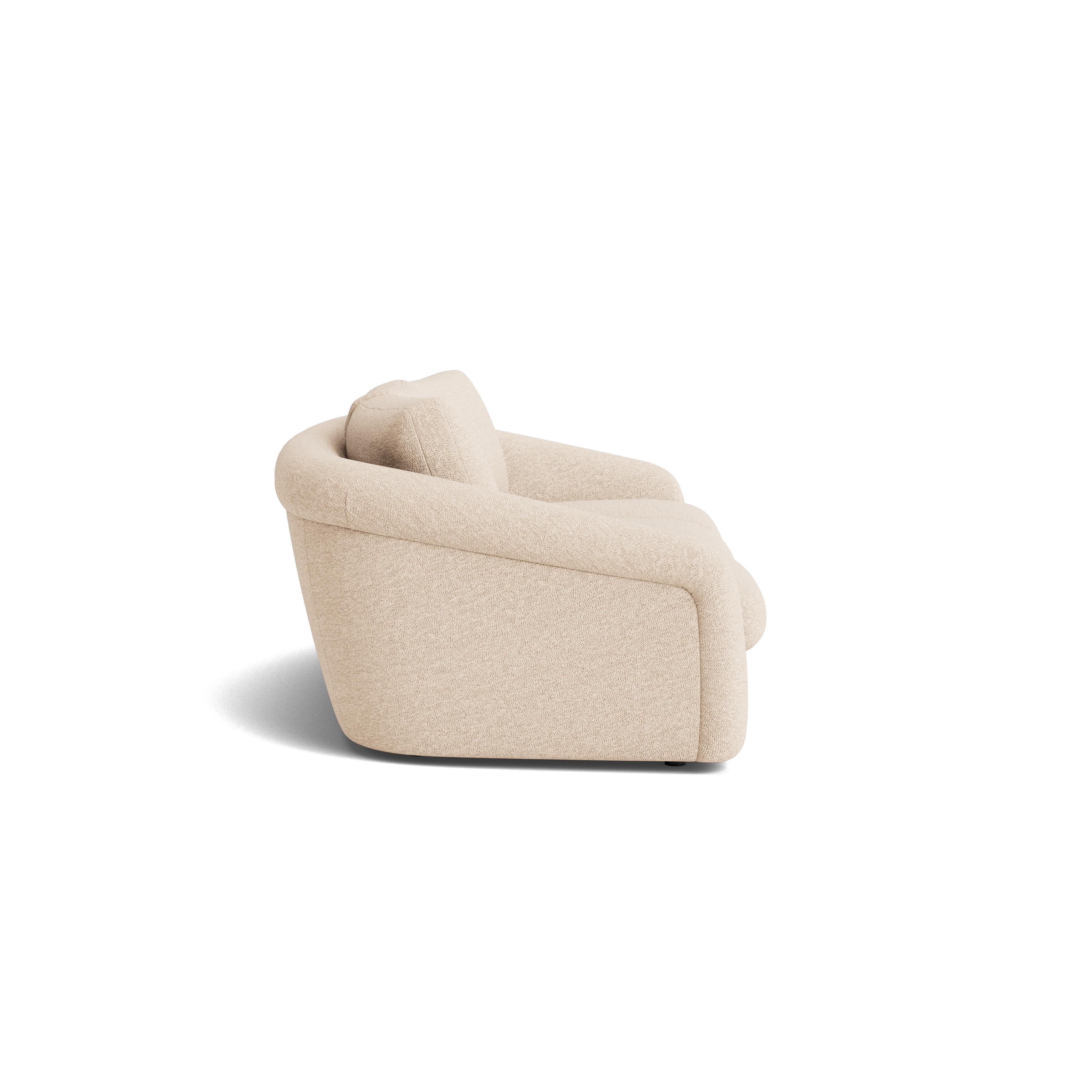 Sofá moderno orgánico superplush en Maharam Hearth Moderno en venta
