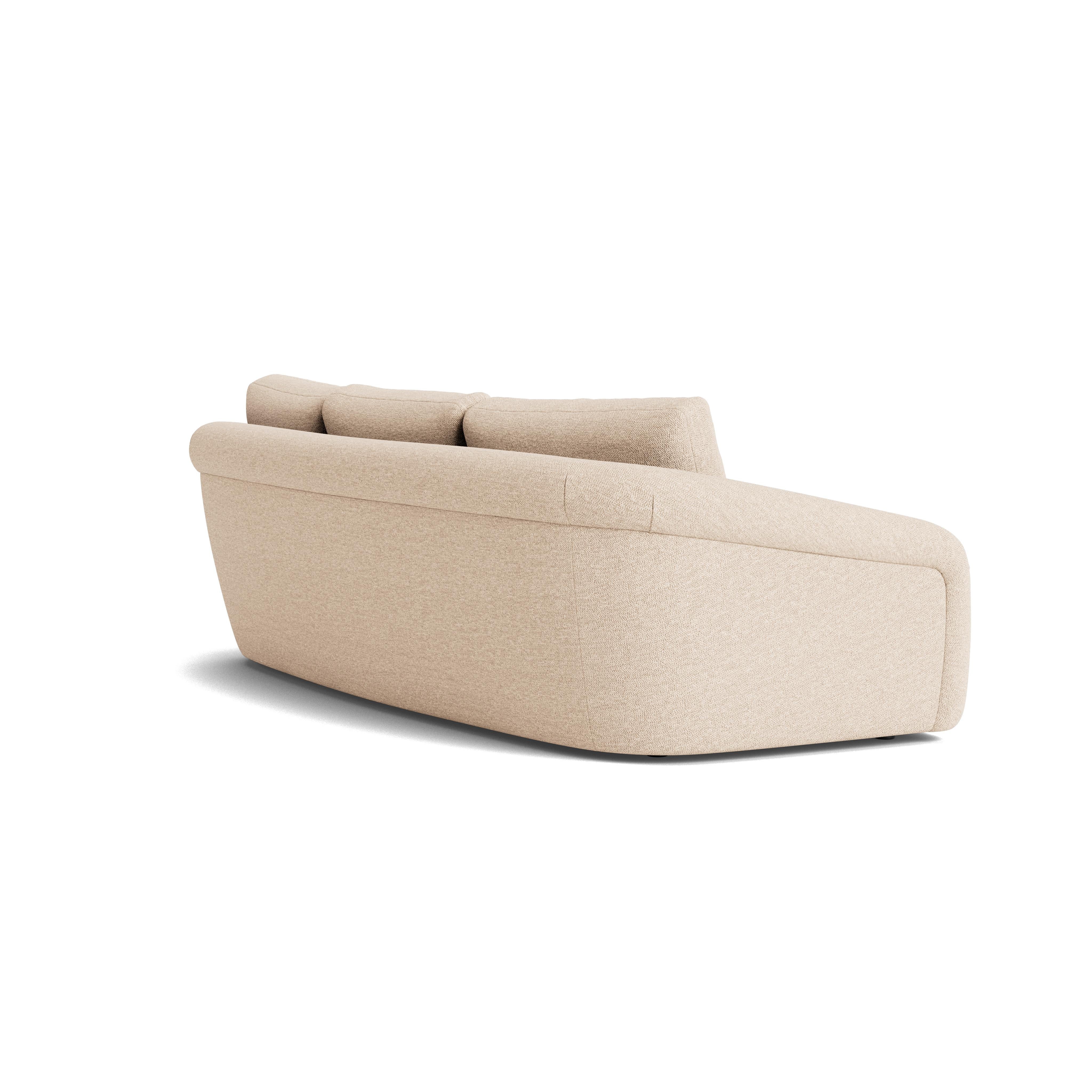 Sofá moderno orgánico superplush en Maharam Hearth Estadounidense en venta