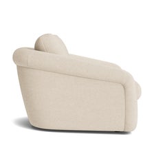 Poltrona moderna organica superaccessoriata di Kvadrat Ecriture