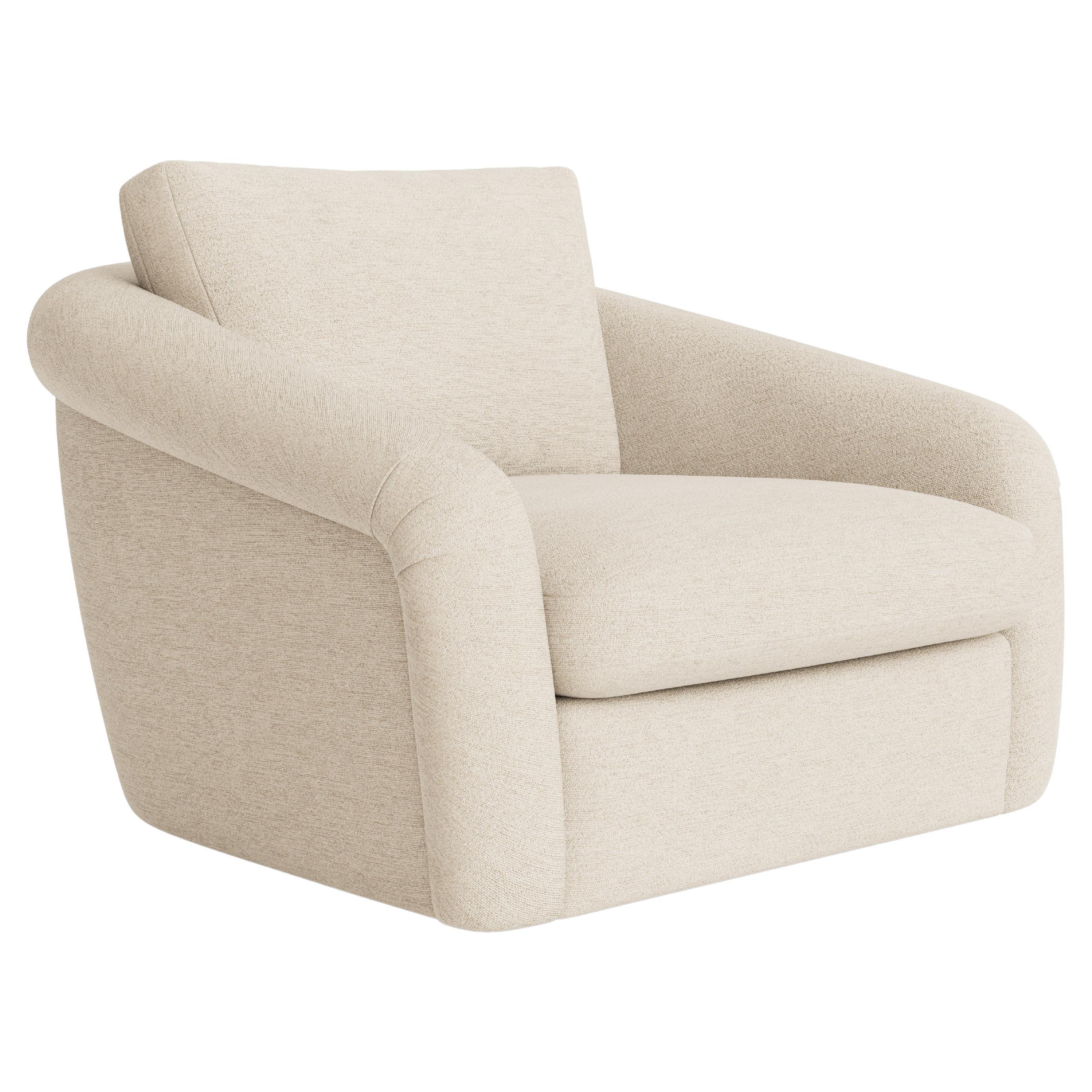 Poltrona moderna organica superaccessoriata di Kvadrat Ecriture